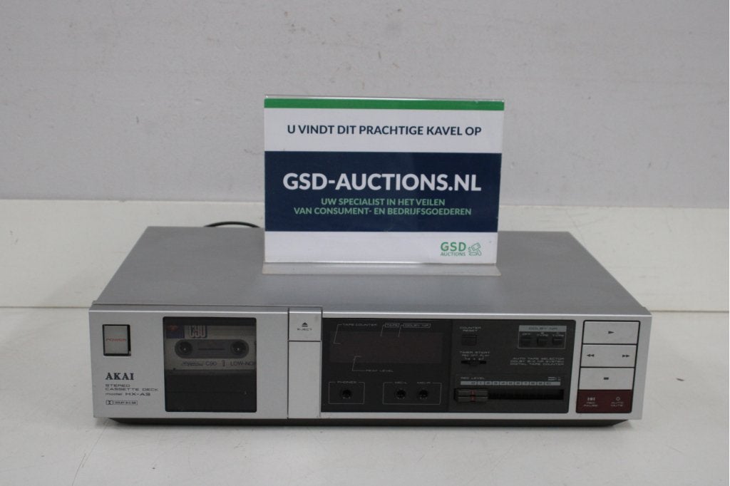 Akai Stereo Cassette Deck model HX-A3, Ophalen of Verzenden, Niet ingevuld, Niet ingevuld, Niet ingevuld