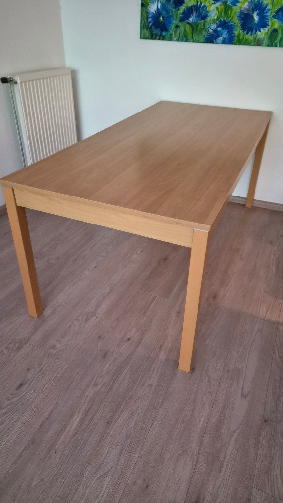 Eettafel, Huis en Inrichting, Tafels | Eettafels, Ophalen, Gebruikt, 50 tot 100 cm, Vijf personen of meer