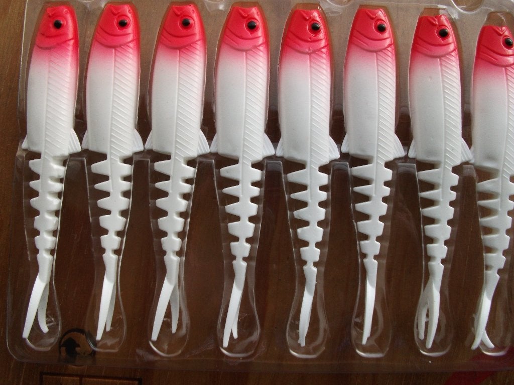 5 stuks Savage Gear Cannibal Minnow / roofvis shads, Ophalen of Verzenden, Nieuw, Overige typen