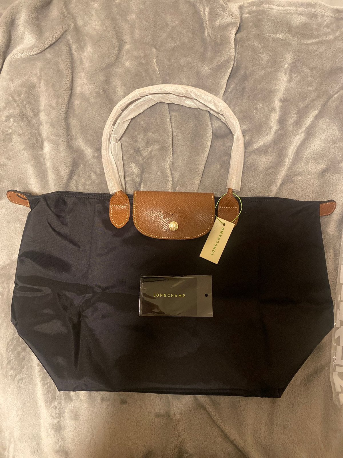 Longchamp le pilage, Sieraden, Tassen en Uiterlijk, Tassen | Damestassen, Ophalen of Verzenden, Nieuw, Blauw, Handtas