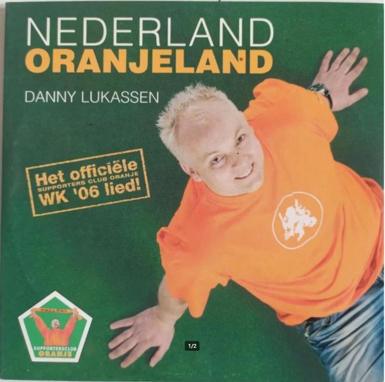 CD Nederland Oranjeland Danny Lukassen, Ophalen of Verzenden, Zo goed als nieuw, Nederlandstalig