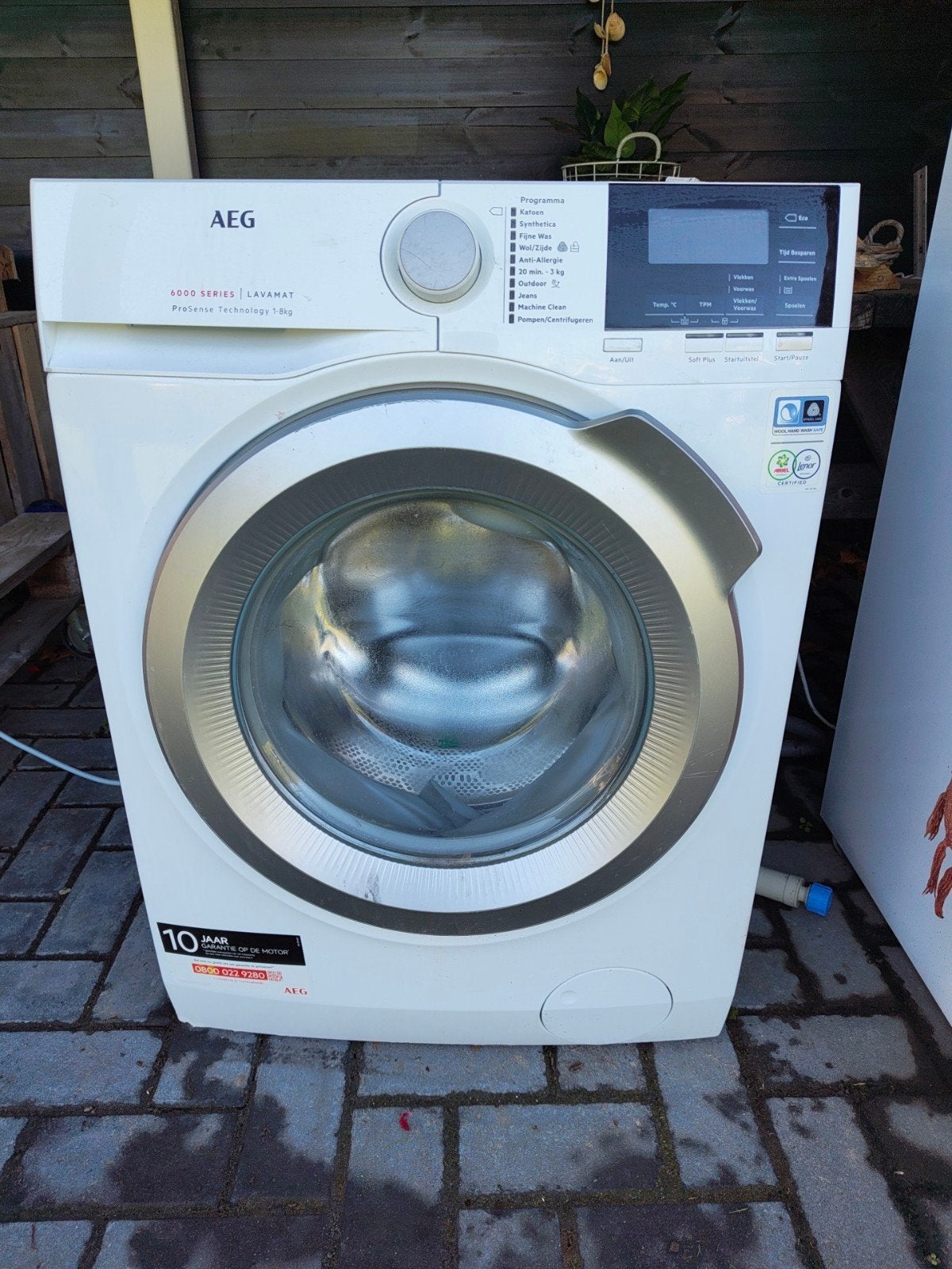 AEG 6000 LAVAMAT ProSense 1-8kg loop of sloop, Ophalen, Gebruikt, Minder dan 85 cm, Voorlader