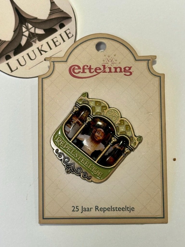 Jubileum 2023: 25 Jaar Repelsteeltje - Efteling Pin, Verzamelen, Efteling, Verzenden, Nieuw, Button of Speldje