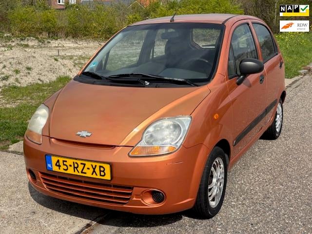 Chevrolet Matiz 1.0 Style 5-Drs Stuurbekrachtiging Airco Ele, Voorwielaandrijving, Stof, 400 kg, Origineel Nederlands