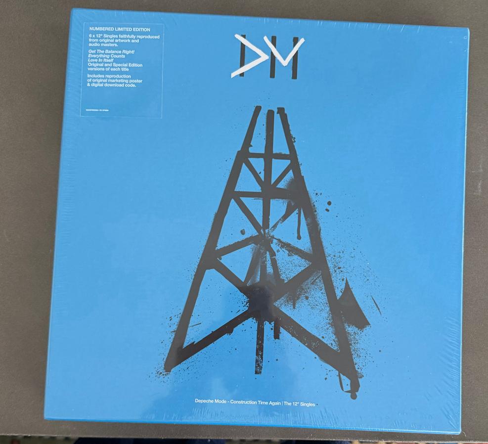 Depeche Mode - Construction Time Again | Boxset | Nieuw, 1980 - 1989, Ophalen of Verzenden, 12 inch, Boxset