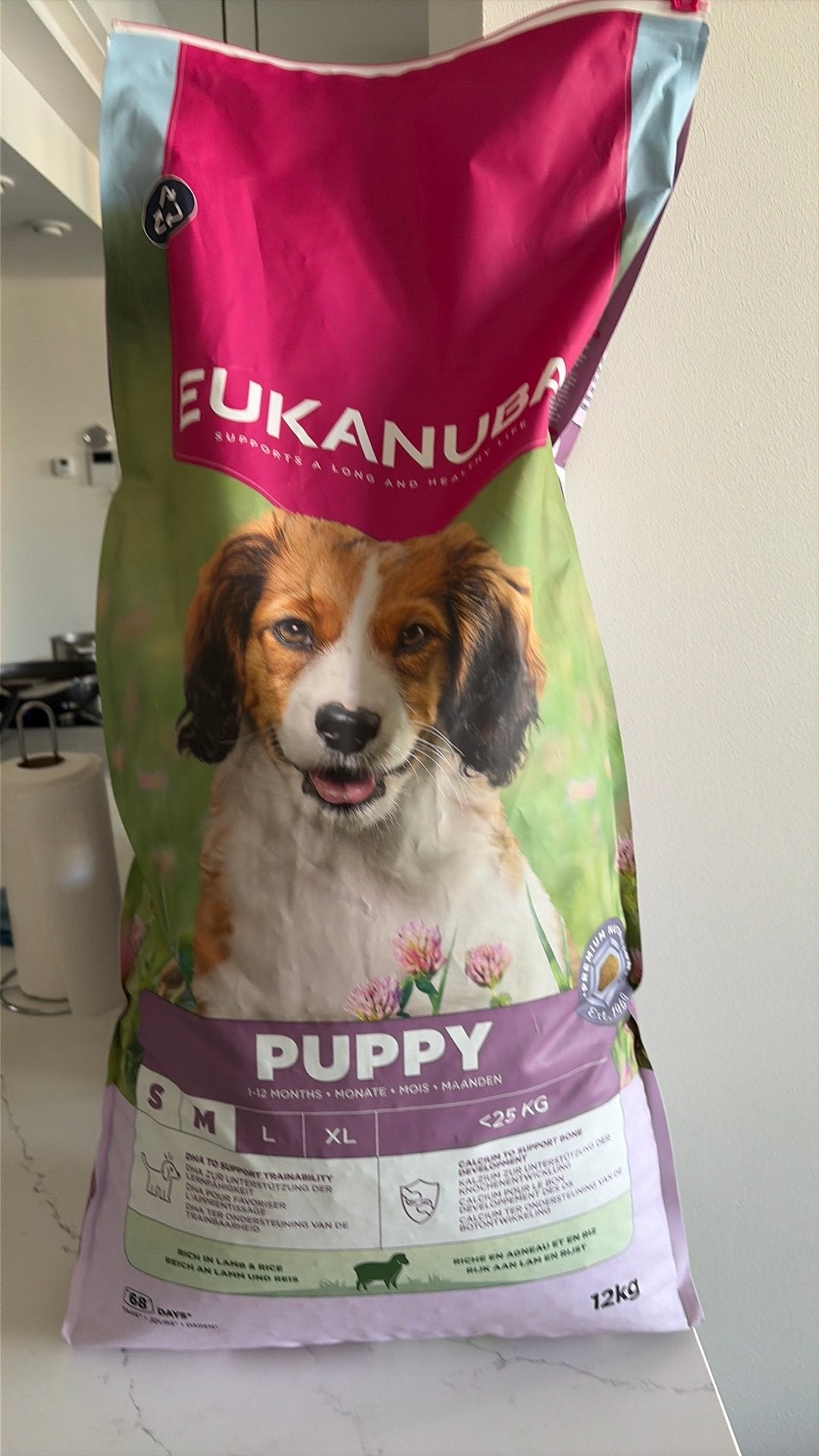 Eukanuba puppy 12 kg, Dieren en Toebehoren, Ophalen, Hond
