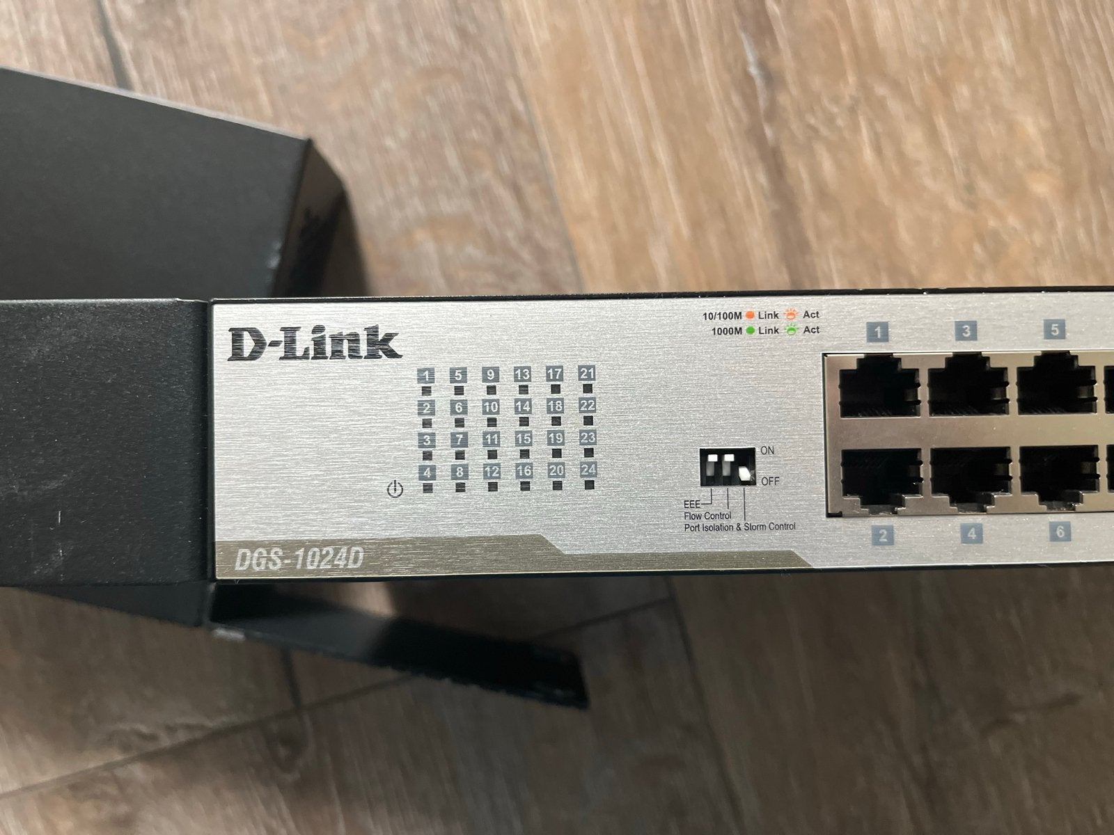 D-Link DGS-1024D 24-Poorts Gigabit Ethernet Switch, Ophalen of Verzenden, Nieuw
