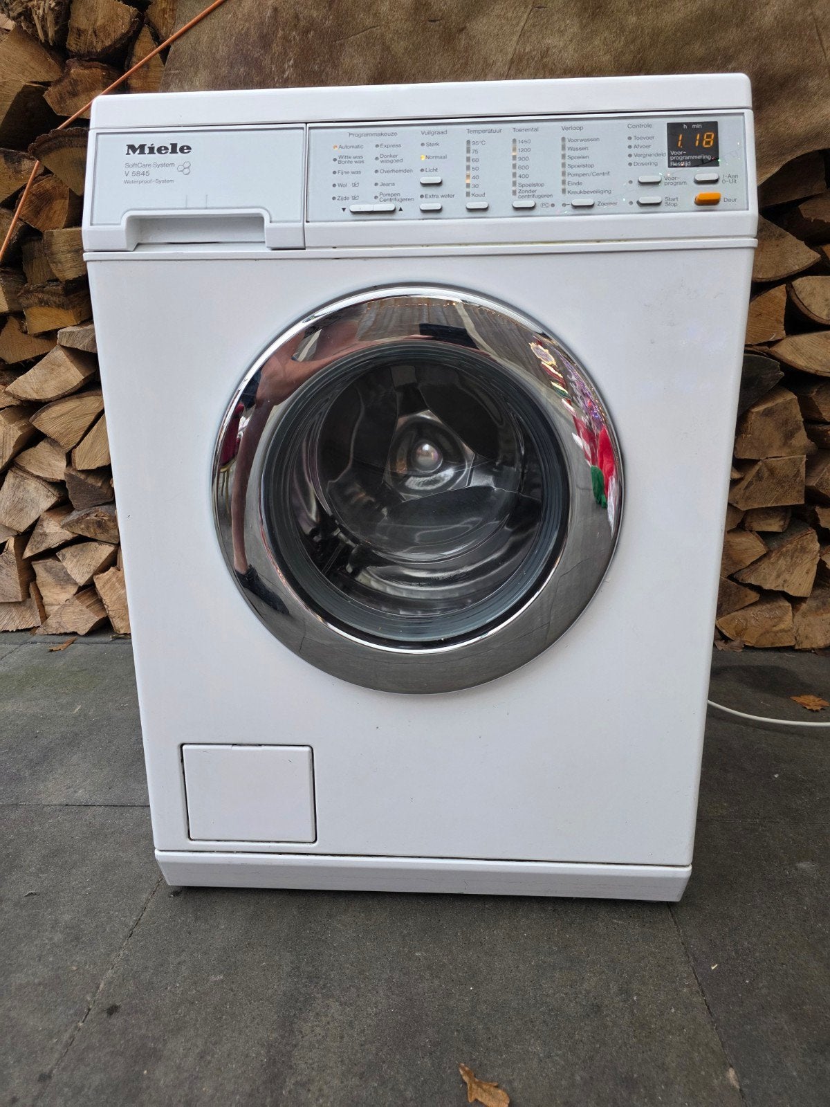 Miele SoftCare 7kg wasmachine A++, Witgoed en Apparatuur, Wasmachines, Zo goed als nieuw, Voorlader, 6 tot 8 kg, Minder dan 85 cm