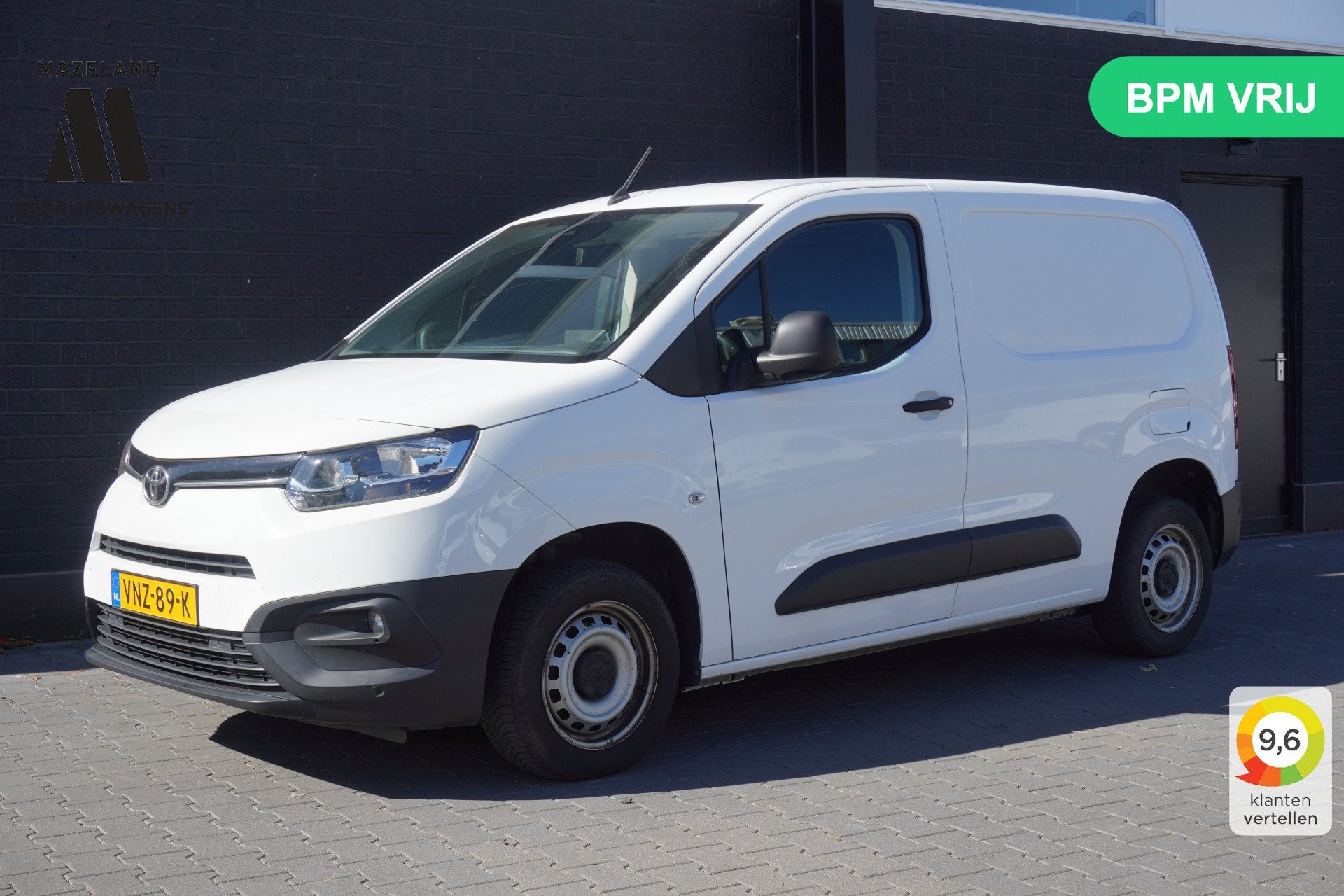 Toyota PROACE CITY 1.5 D-4D EURO 6 - Airco - Cruise - PDC -, Voorwielaandrijving, Stof, Gebruikt, 4 cilinders