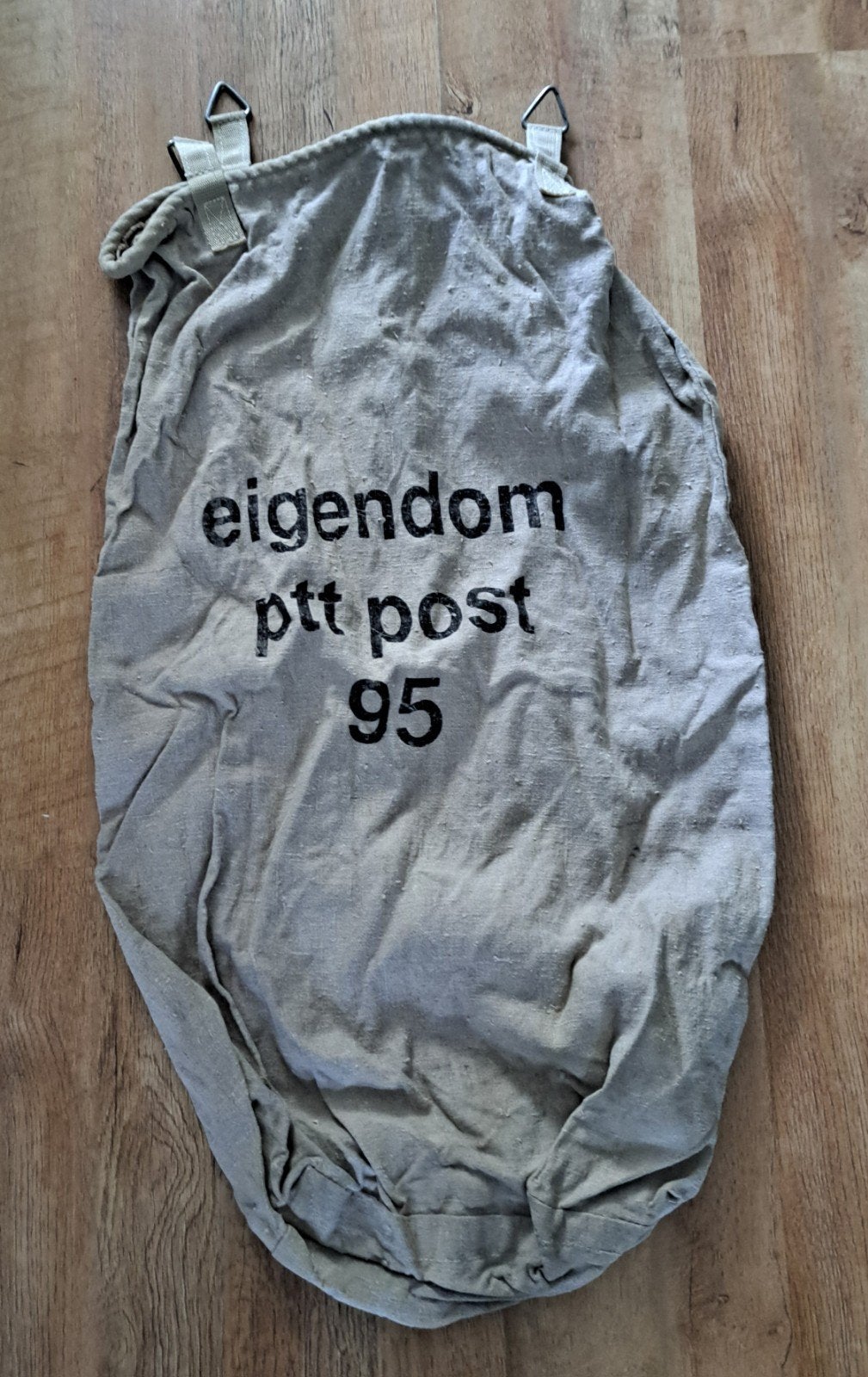 Vintage PTT Post zak jaar 1995 - Eigentijdse decoratie, Ophalen of Verzenden, Gebruikt