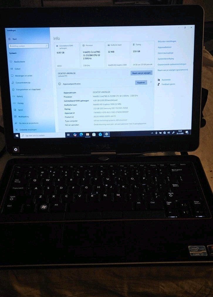 Dell xt3, Qwerty, Met touchscreen, Ophalen of Verzenden, DELL .