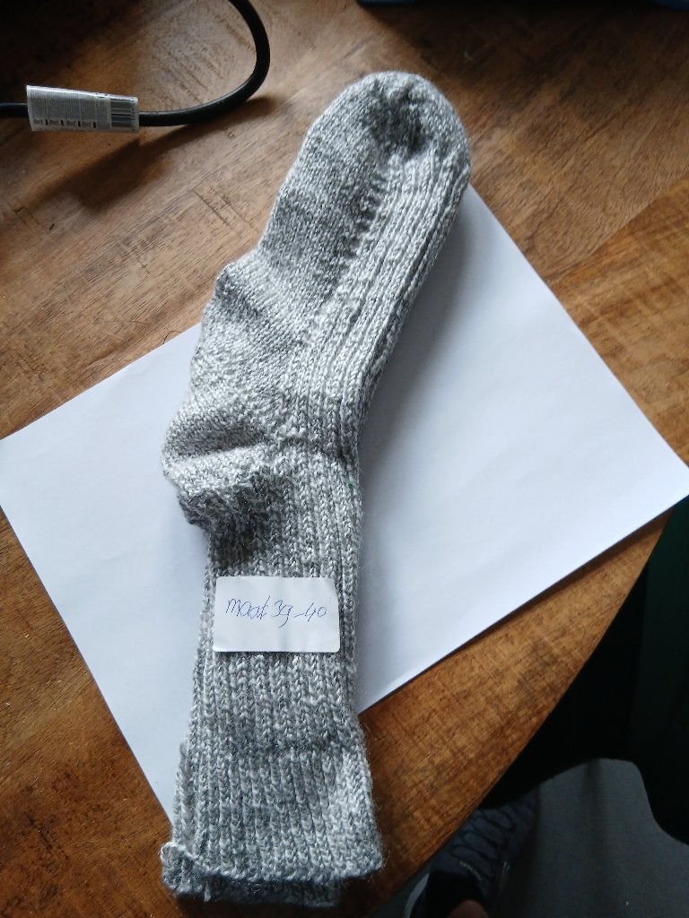 Gebreide sokken Maat 39-40, Kleding | Heren, Sokken en Kousen, Ophalen of Verzenden, Nieuw, Maat 39 t/m 42, Overige kleuren