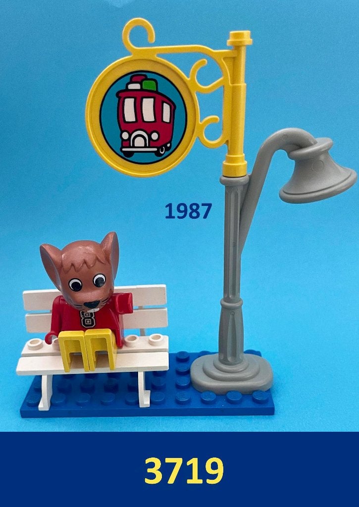 Lego Fabuland 3719 Bushalte, Overige thema's, Lego, Compleet, Ophalen of Verzenden