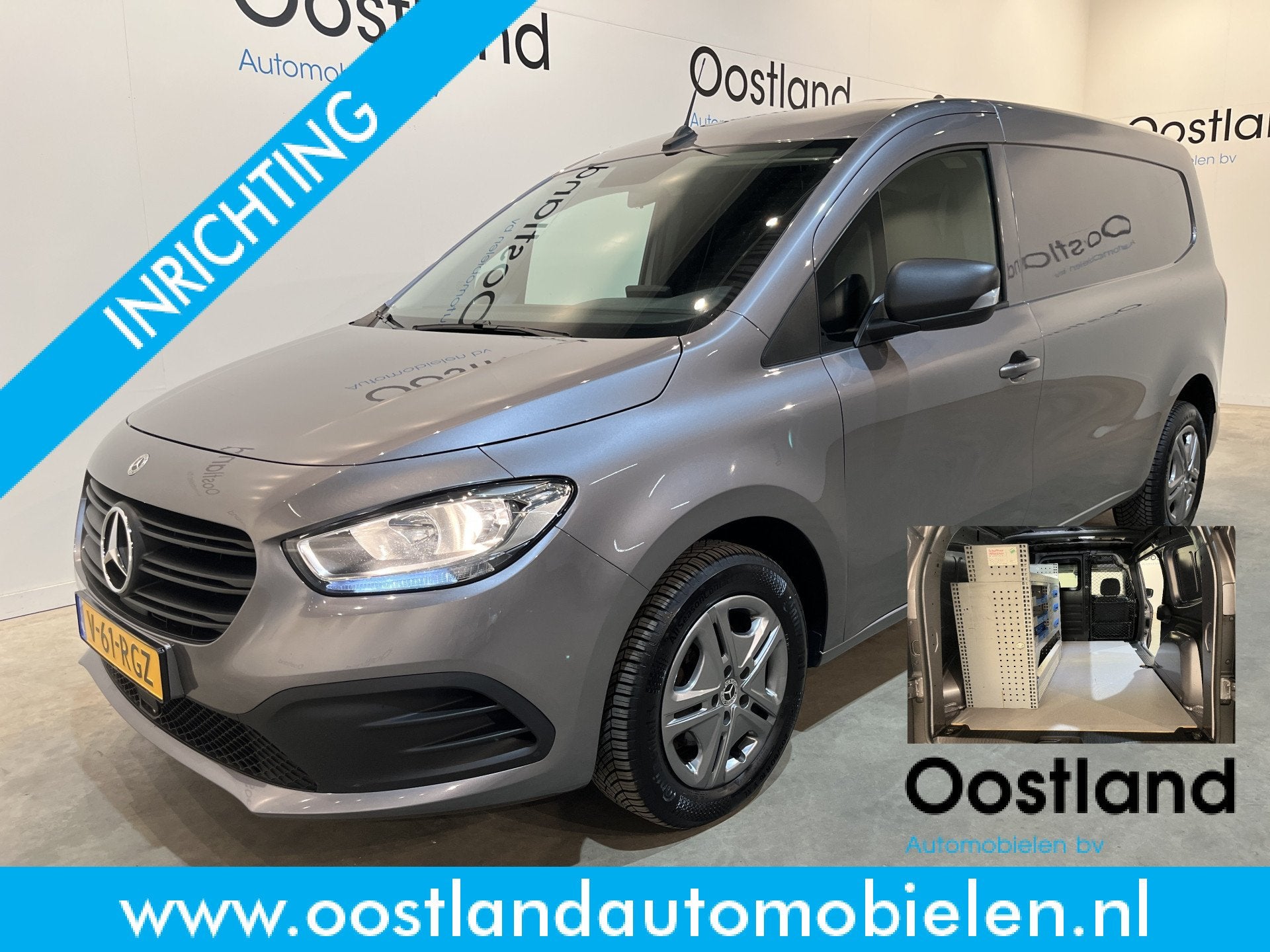 Mercedes-Benz Citan 112 CDI L2 Pro / Euro 6 / Bott Inrichtin, Stof, Gebruikt, 4 cilinders, Met garantie (alle)