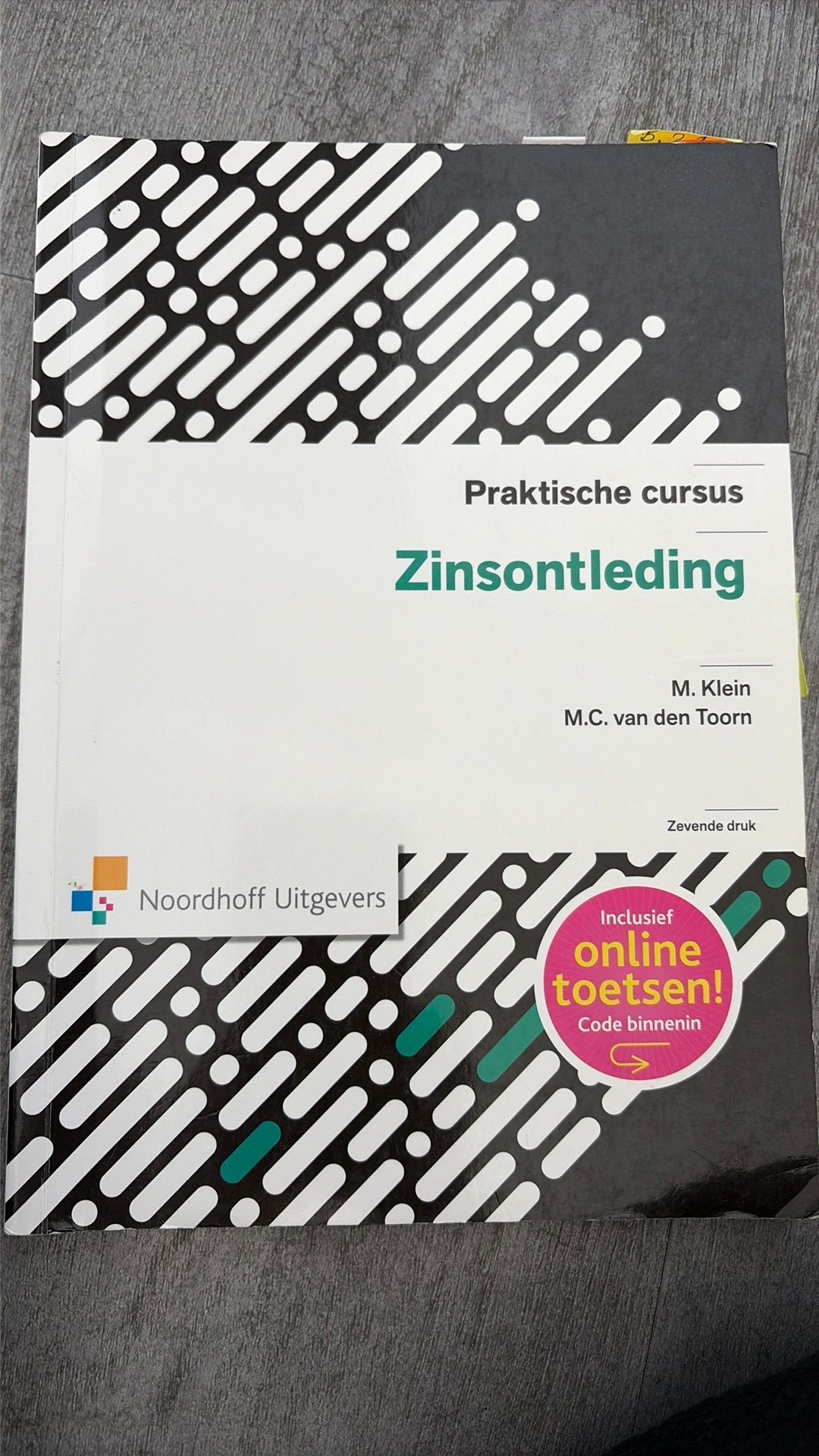M. Klein - Praktische cursus zinsontleding, Boeken, Ophalen of Verzenden, Zo goed als nieuw, M. Klein; M.C. van den Toorn