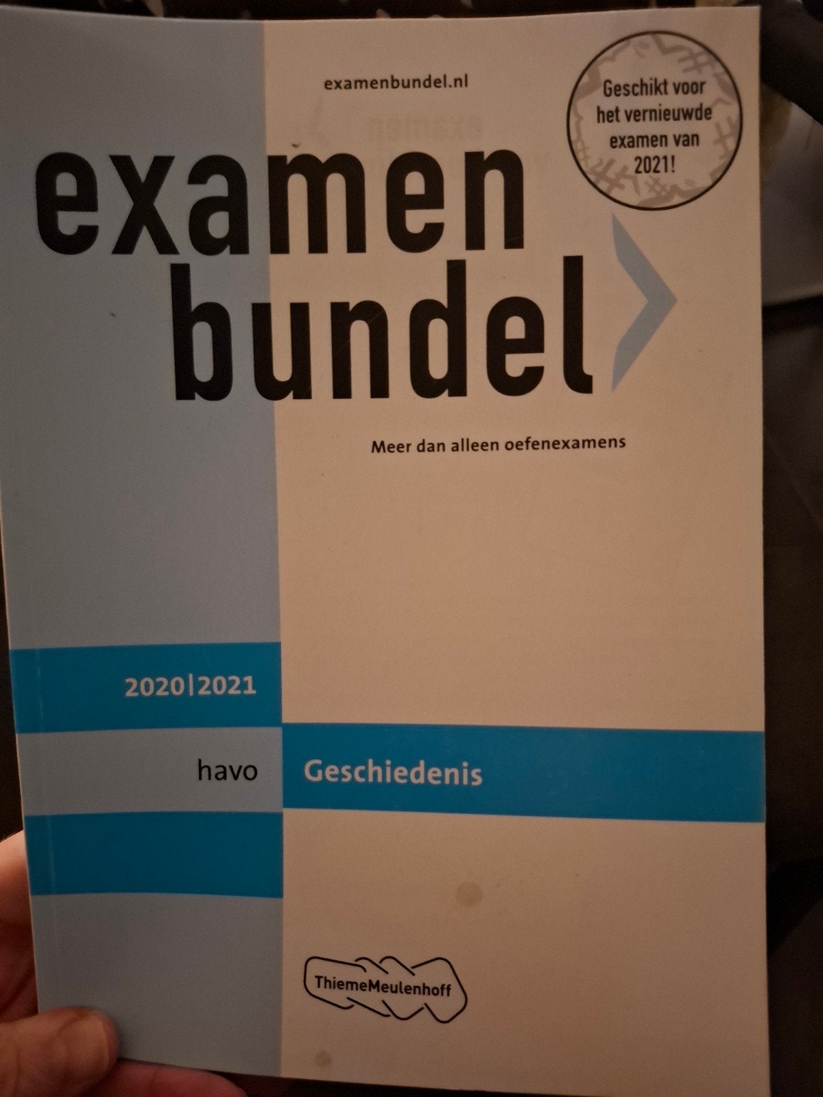 Examenbundel havo Geschiedenis 2020/2021, Geschiedenis, Ophalen of Verzenden, Zo goed als nieuw, HAVO