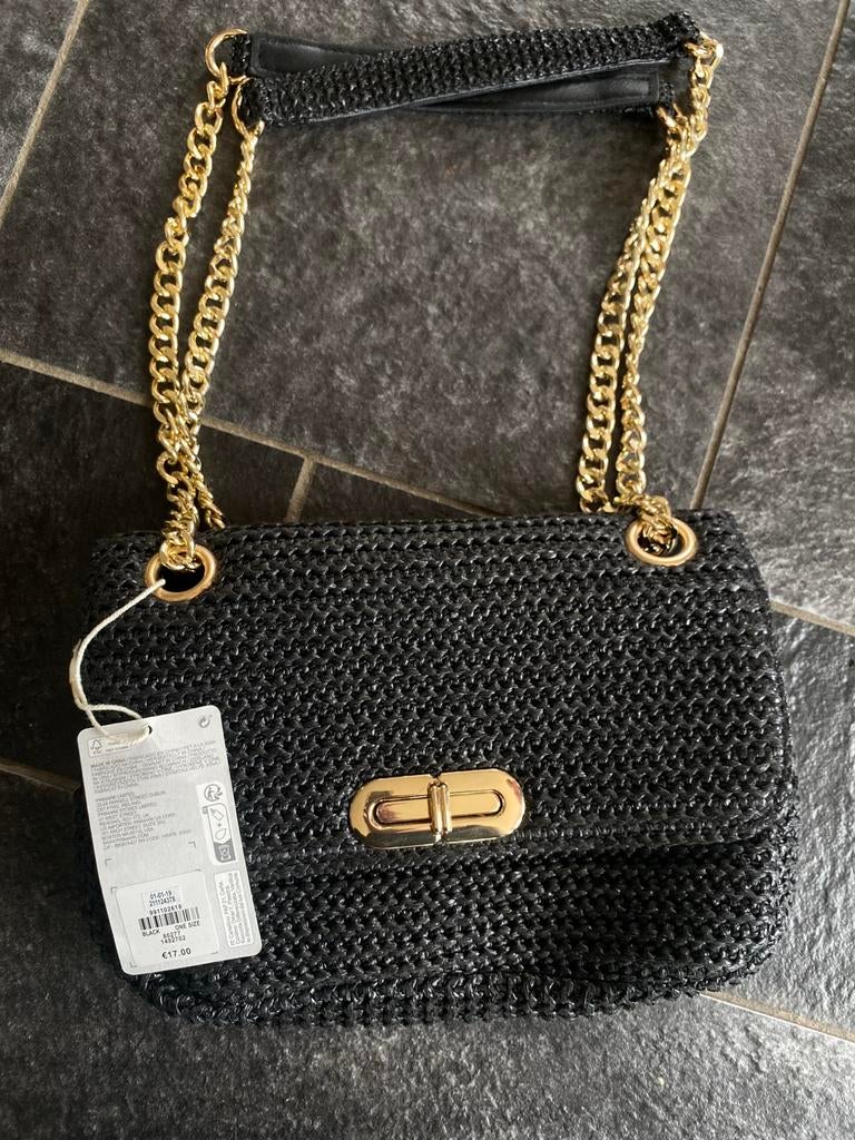 Nieuwe zwarte tas., Ophalen of Verzenden, Nieuw, Zwart, Schoudertasje