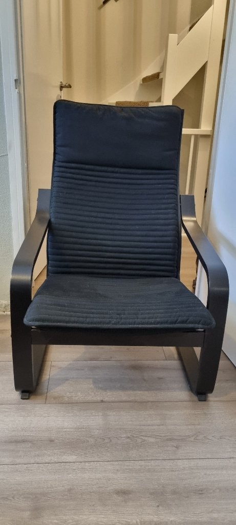 Fauteuil schommelstoel, Ophalen, Gebruikt, 75 tot 100 cm, Stof