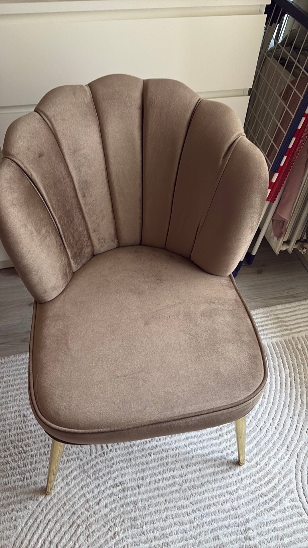 Velvet fauteuils, Ophalen, Zo goed als nieuw, 75 tot 100 cm, 50 tot 75 cm