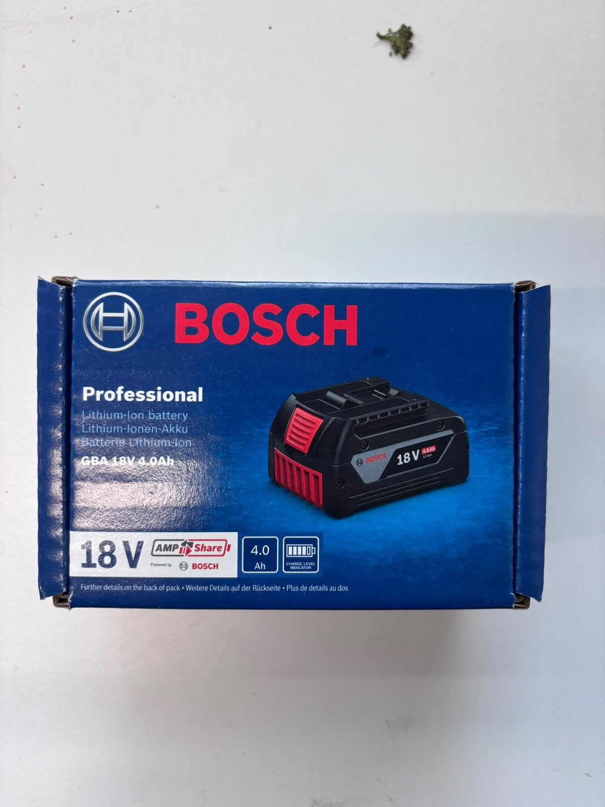 Bosch gba 18v accu, Ophalen of Verzenden, Nieuw