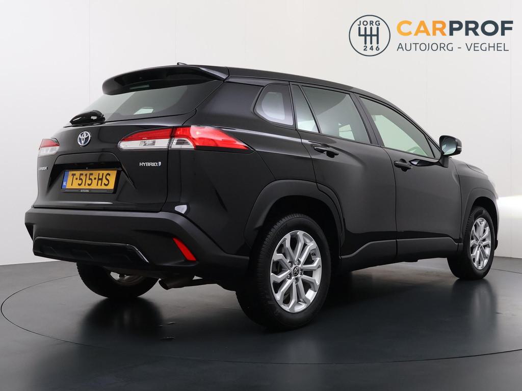Toyota Corolla Cross 2.0 High Power Hybrid Active NL Auto |, Auto's, Toyota, Stof, Gebruikt, 4 cilinders, Zwart