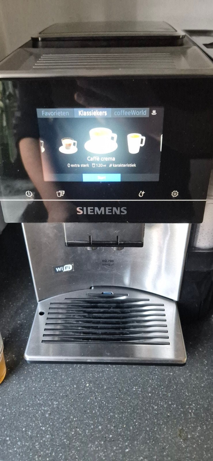 Siemens EQ.700 integral, Witgoed en Apparatuur, Ophalen, Gebruikt, 10 kopjes of meer, Koffiemachine