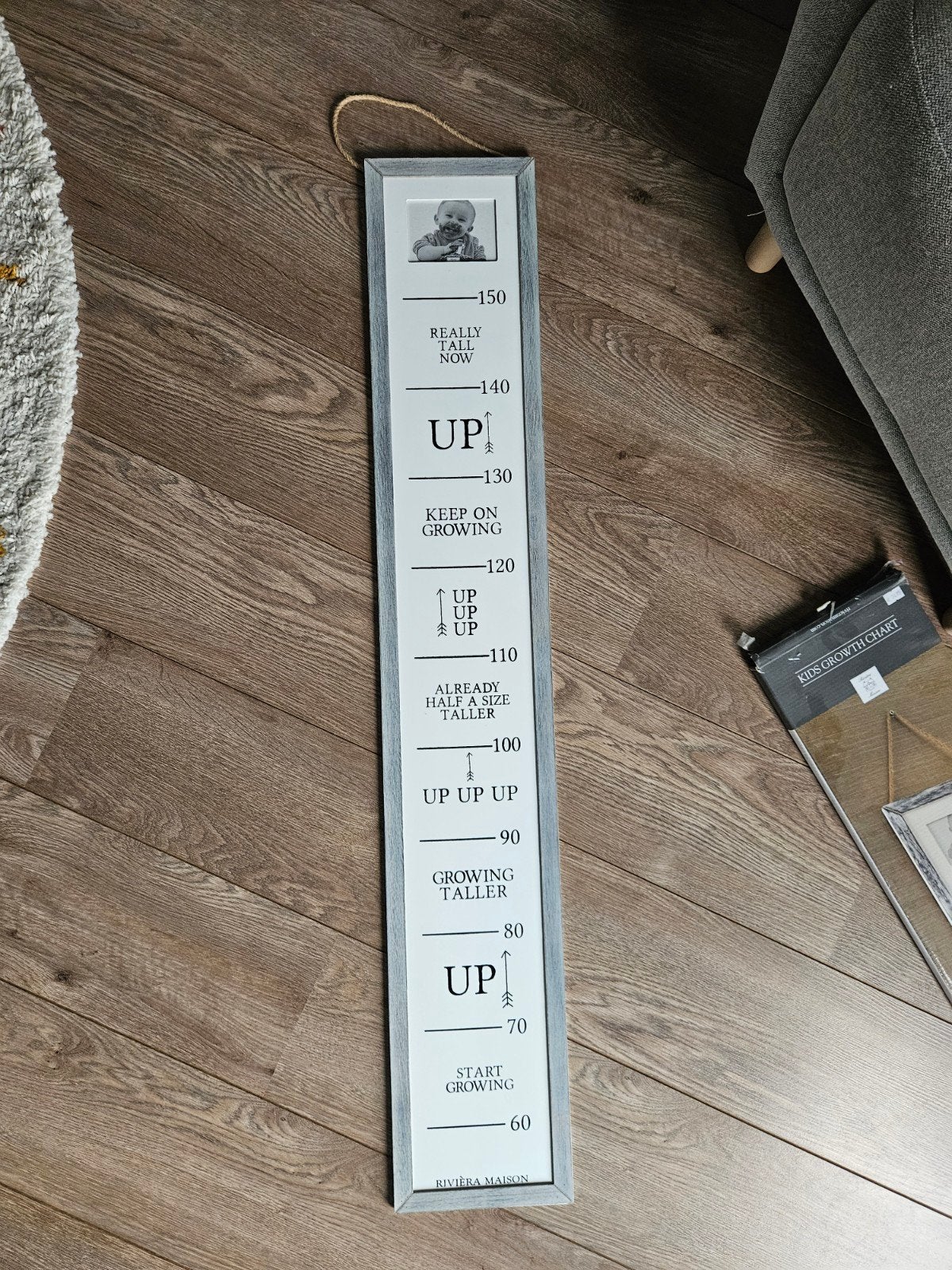 Riviera Maison Kids Growth Chart - Nieuw in verpakking, Ophalen, Hout, Grijs, Landelijk