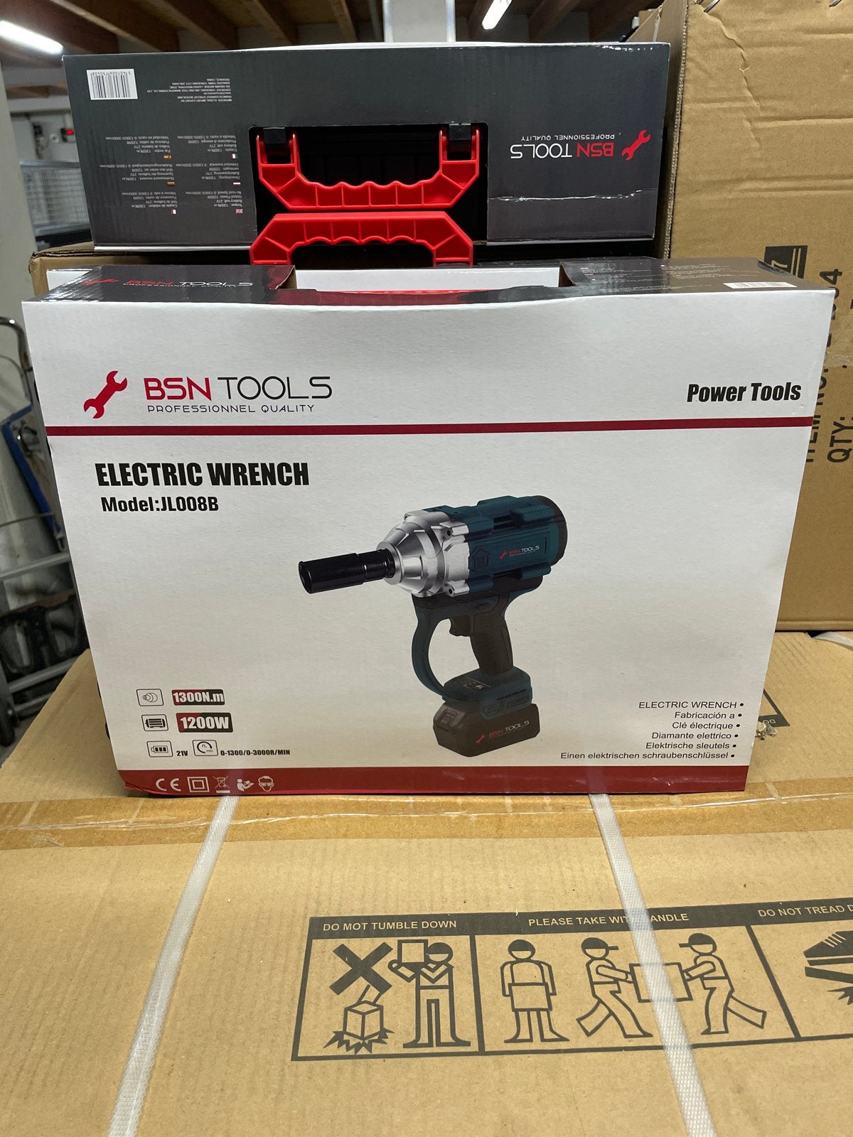 BSN TOOLS Elektrische Slagmoersleutel JL-008B - 21V, 1300N.m, Ophalen of Verzenden, Nieuw, Overige typen, Overige merken