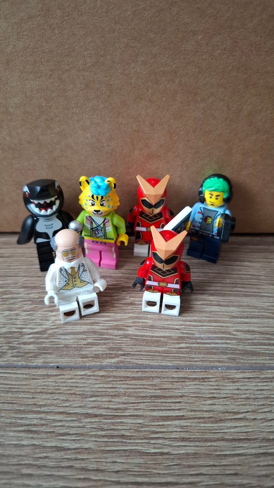 6 lego minifigures, Ophalen of Verzenden