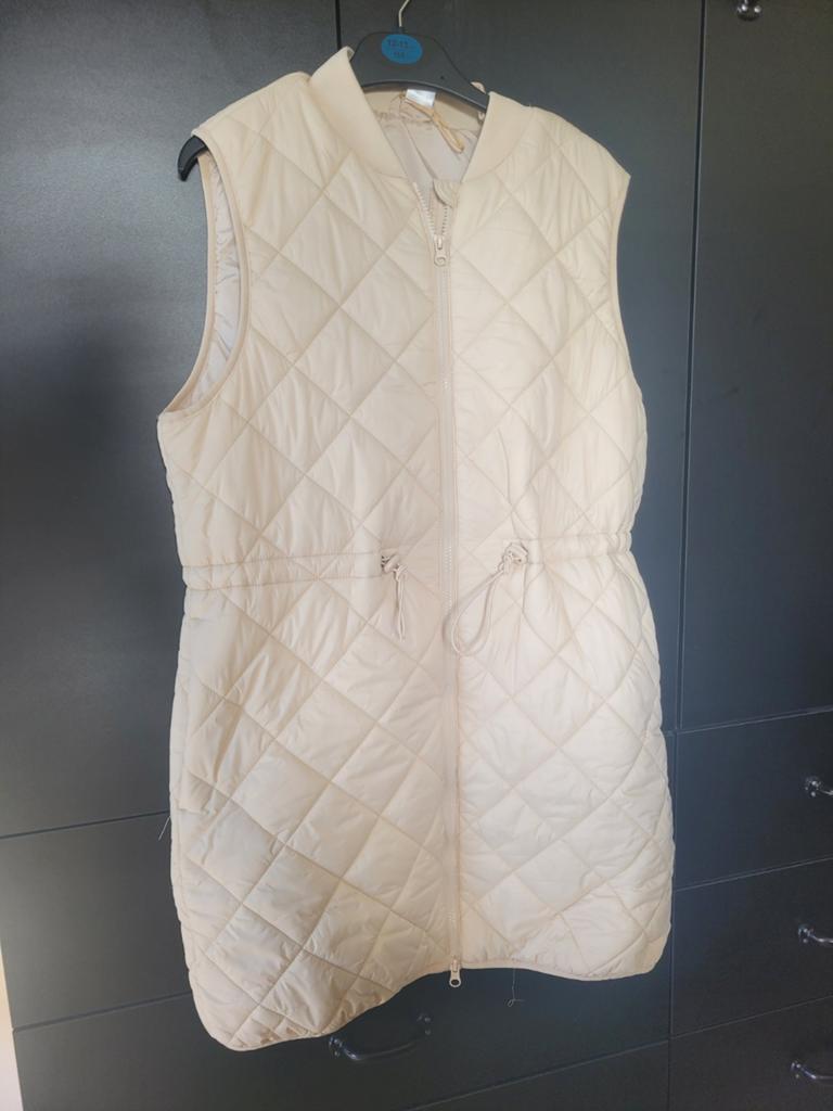 Fijne creme bodywarmer mt l, Kleding | Dames, Bodywarmers, Verzenden, Nieuw, Maat 42/44 (L), Beige