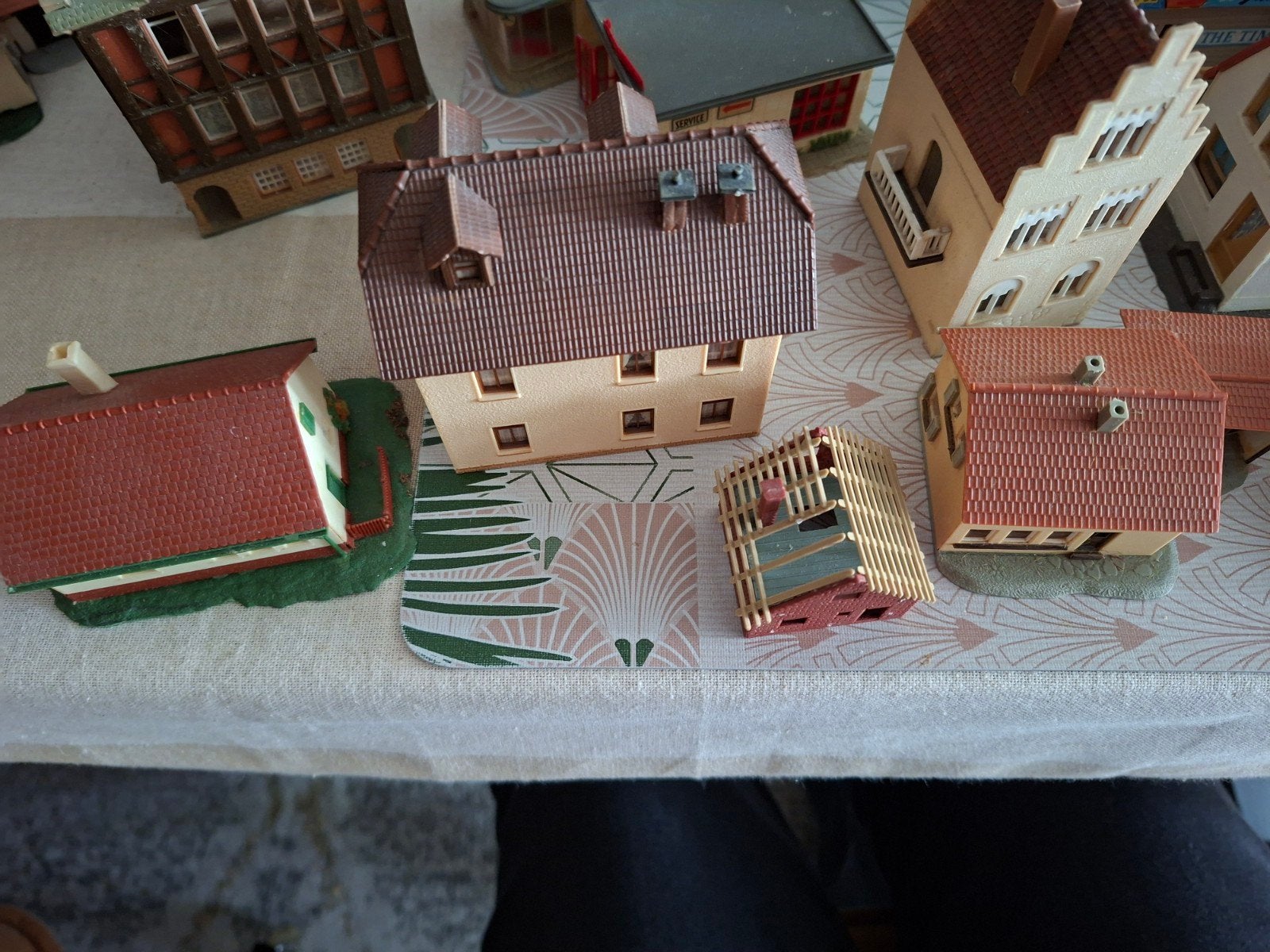 Grote collectie modelbouw huisjes en gebouwen, Ophalen of Verzenden, Gebruikt