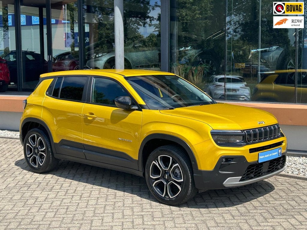 Jeep AVENGER 1.2 e-Hybrid Summit / Carplay / Cruise adptief, Auto's, Jeep, 12 maanden, Gebruikt, Euro 6, 1199 cc