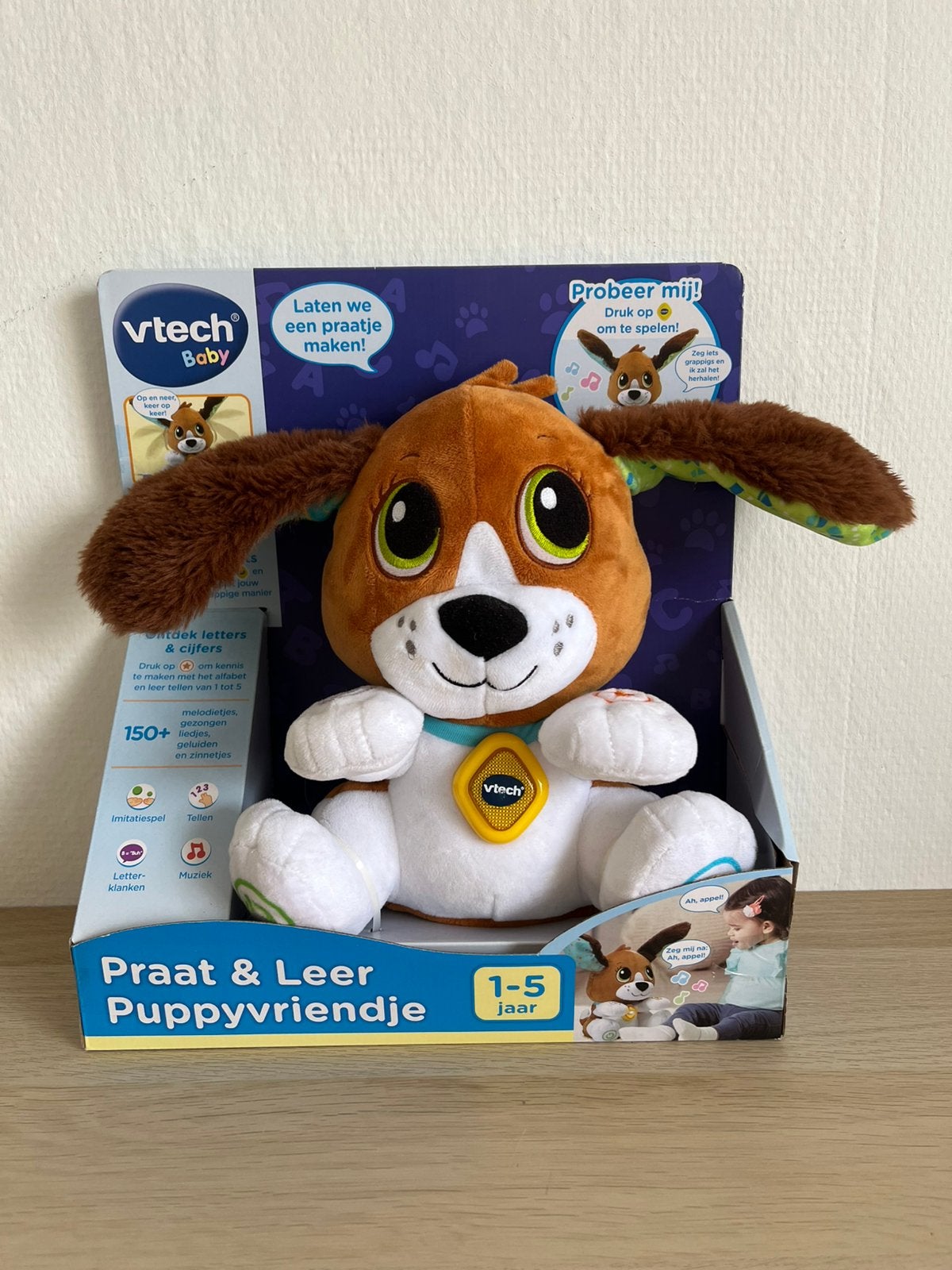 Vtech praat en leer puppy, Ophalen of Verzenden, Zo goed als nieuw