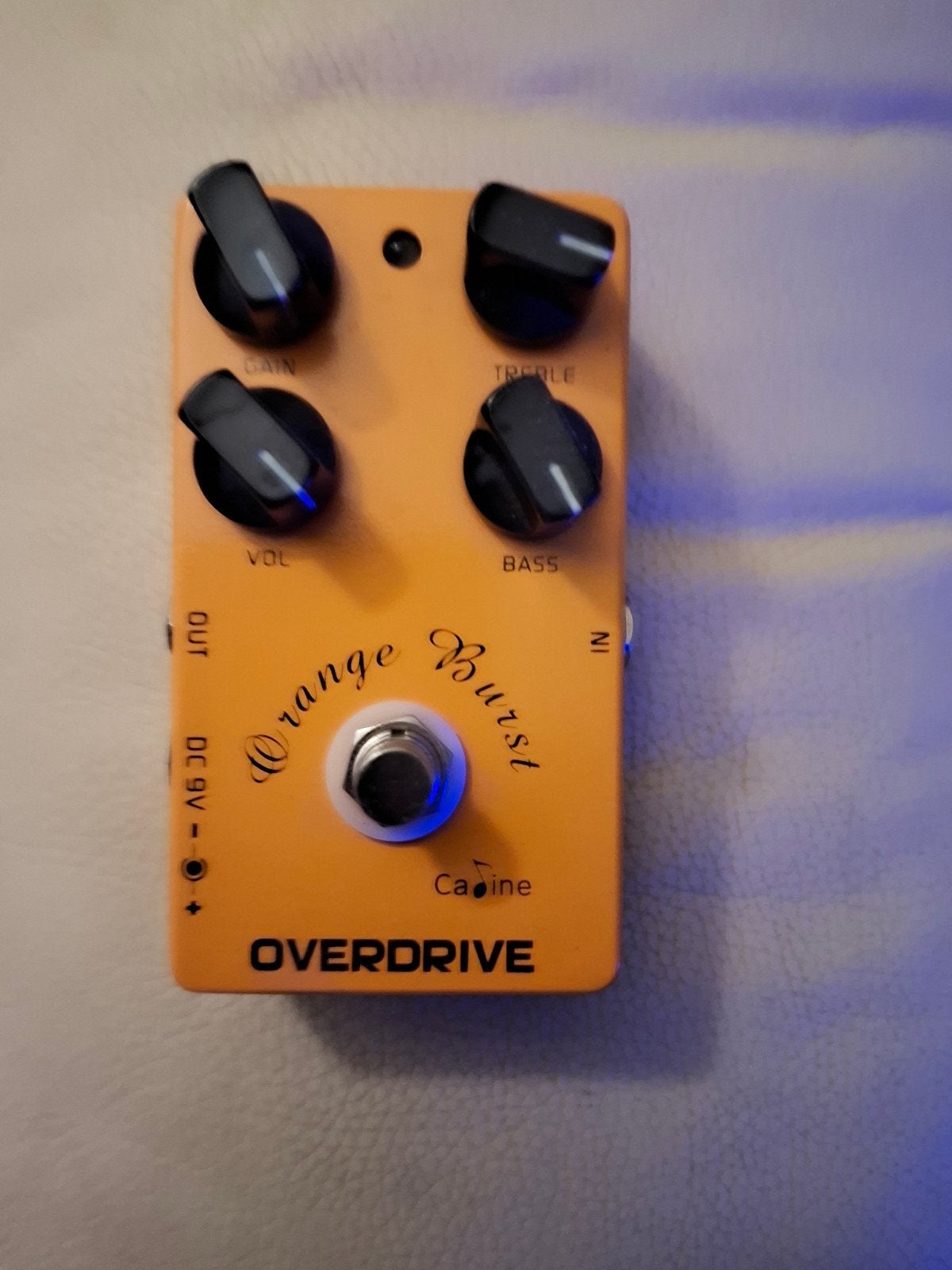 Orange Burst Overdrive gitaarpedaal, Muziek en Instrumenten, Ophalen of Verzenden, Zo goed als nieuw, Distortion, Overdrive of Fuzz