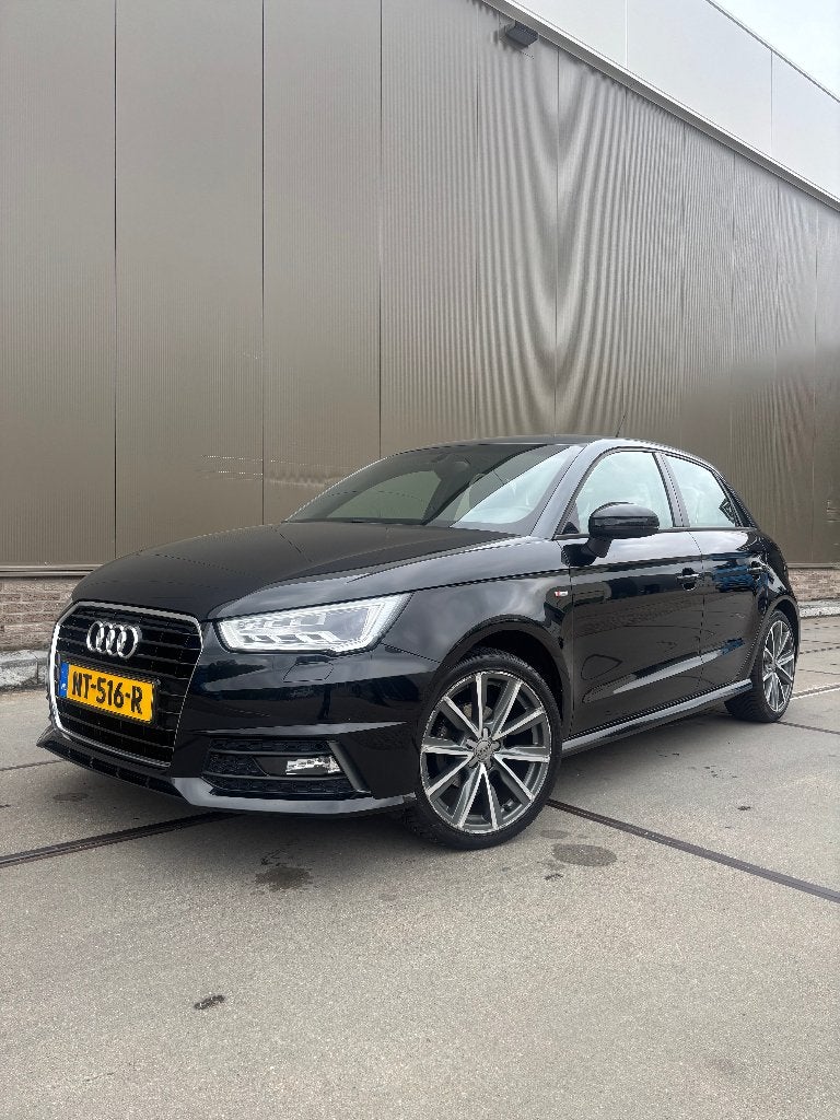 Audi A1 Sportback S line 1.0 TFSI S-tronic -Audi onderhouden, A1, Zwart, Origineel Nederlands, Navigatiesysteem