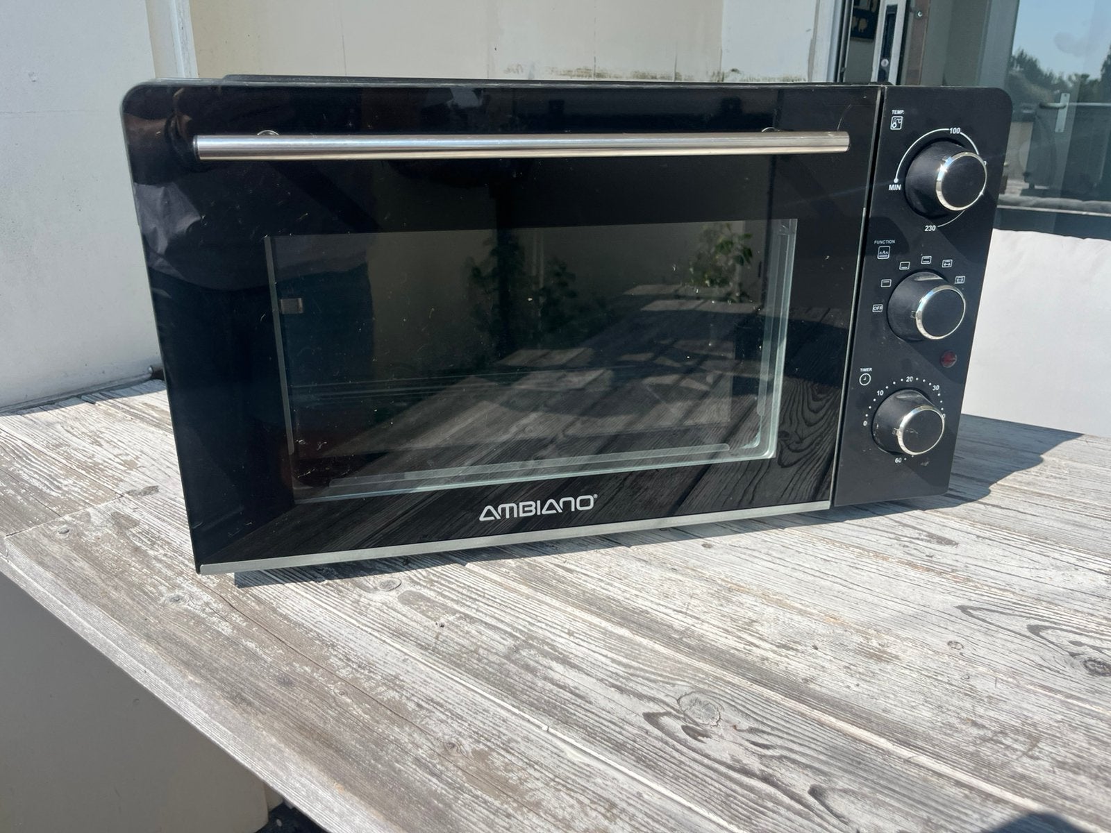 Ambiano oven, Ophalen, Minder dan 45 cm, Gebruikt, Vrijstaand