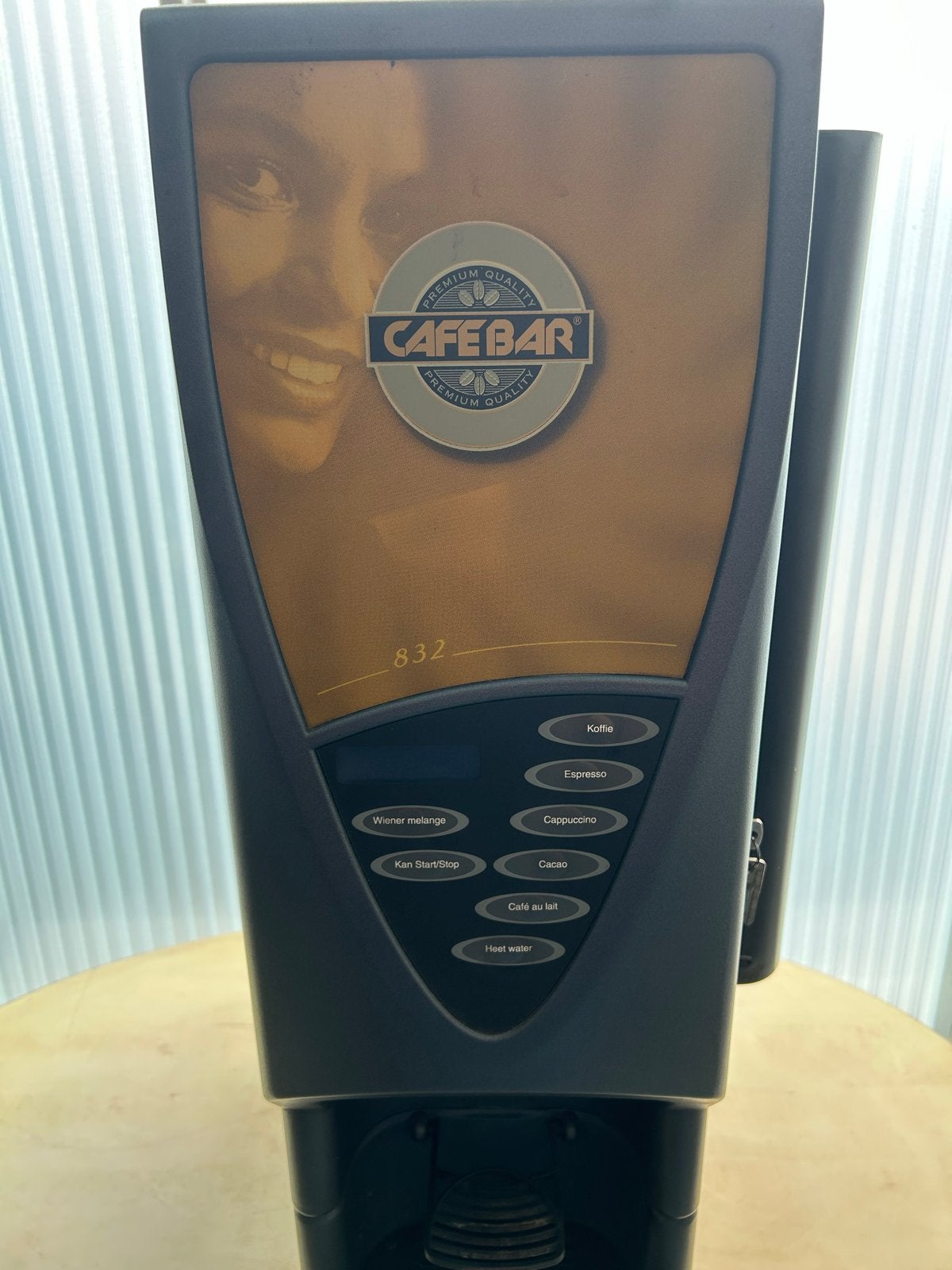 Cafe Bar 832 Koffiemachine met onderkast en filter, Ophalen, Gebruikt, 10 kopjes of meer, Koffiemachine