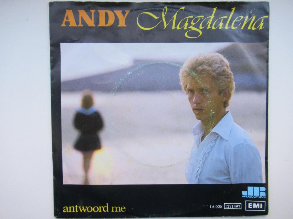 ANDY # MAGDALENA / ANTWOORD ME., Cd's en Dvd's, Vinyl | Nederlandstalig, Ophalen of Verzenden, Zo goed als nieuw, 12 inch, Levenslied of Smartlap