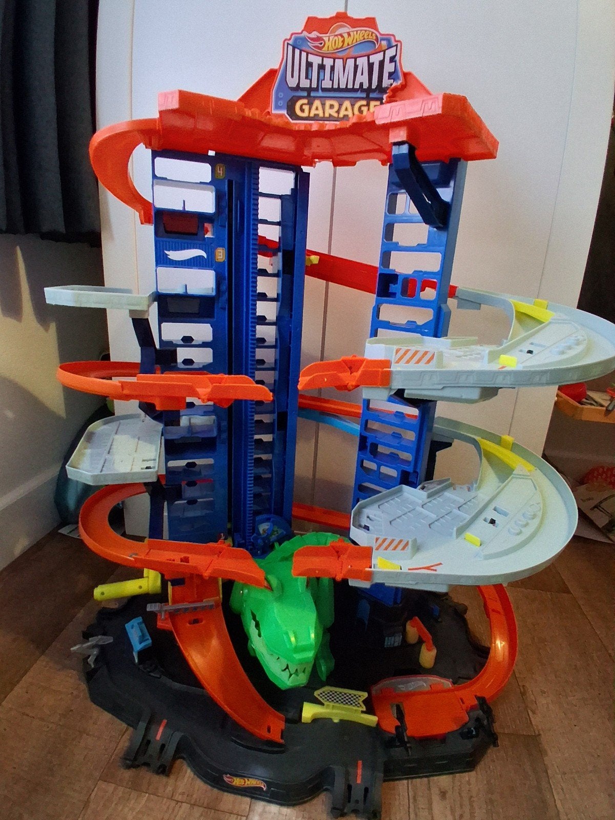 Hot Wheels ultimate garage dino, Ophalen, Handmatig, Hot Wheels