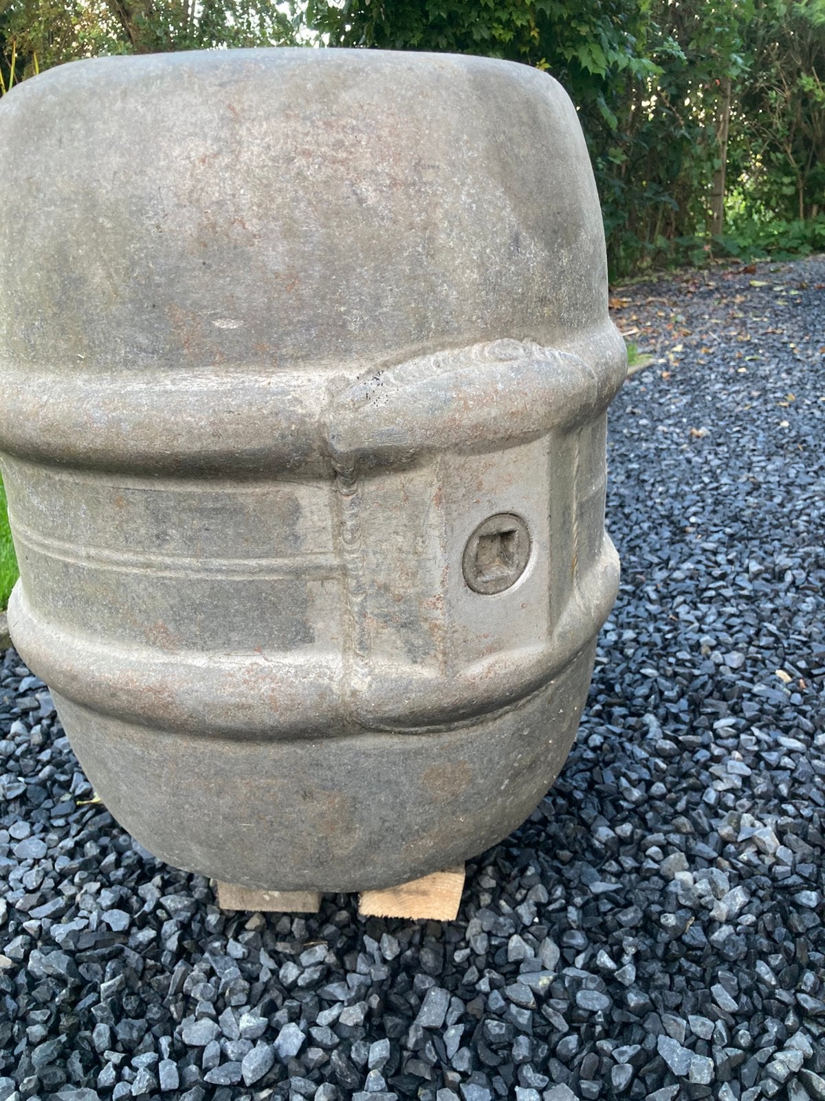 Oud aluminium biervat jaren 60., Ophalen of Verzenden