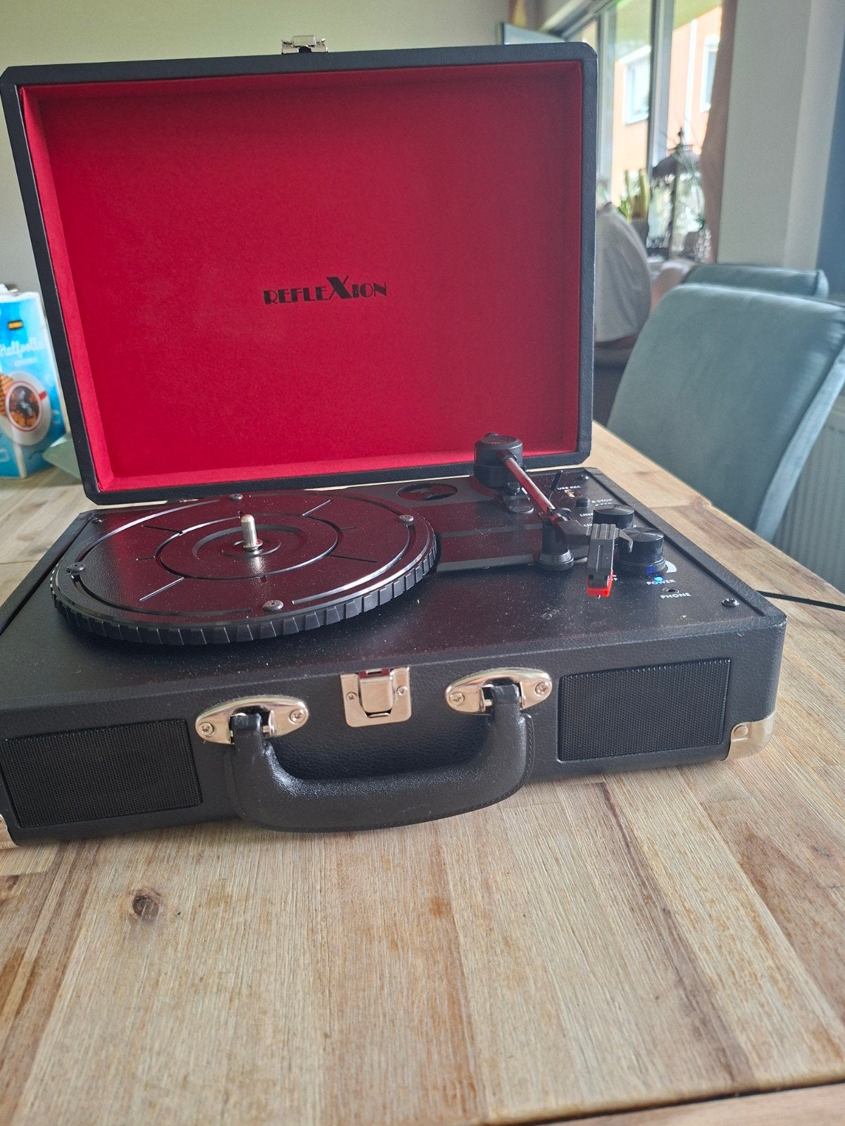 Reflexion Platenspeler met USB-opnamefunctie, Audio, Tv en Foto, Platenspelers, Nieuw, Platenspeler, Overige merken, USB-aansluiting