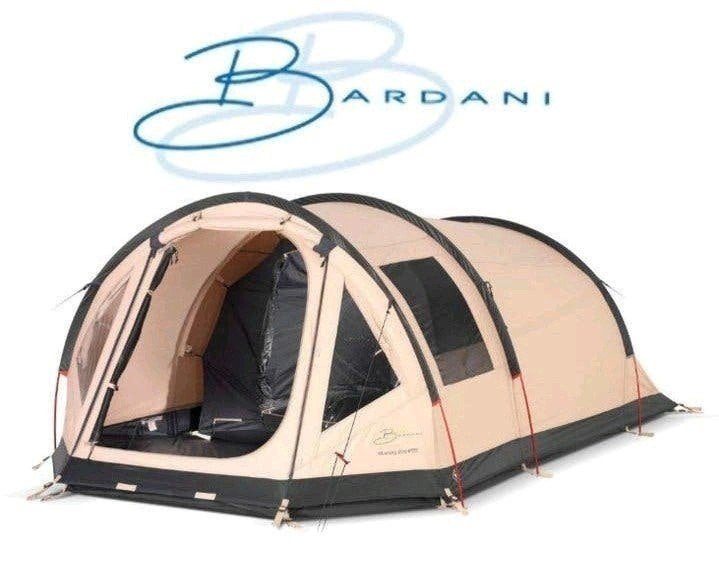 Bardani Mustang 200 RSTC tunneltent beige (fabrieksgarantie), Ophalen of Verzenden, Zo goed als nieuw
