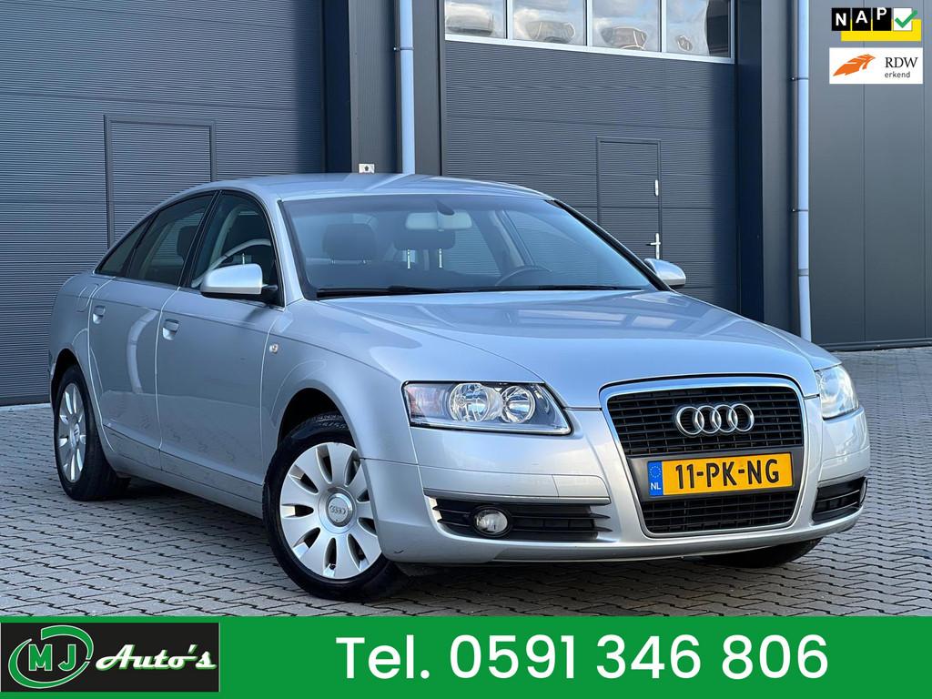 Audi A6 Limousine 2.4 Pro Line Business| Clima|Cruise|Lmv, Voorwielaandrijving, Stof, Gebruikt, Bedrijf