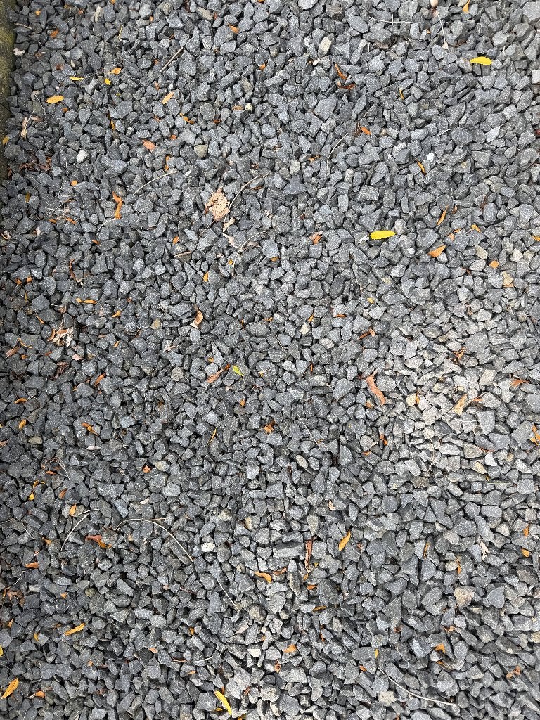 Grind antraciet 40m2, Tuin en Terras, Ophalen, Gebruikt, Grijs, Grind