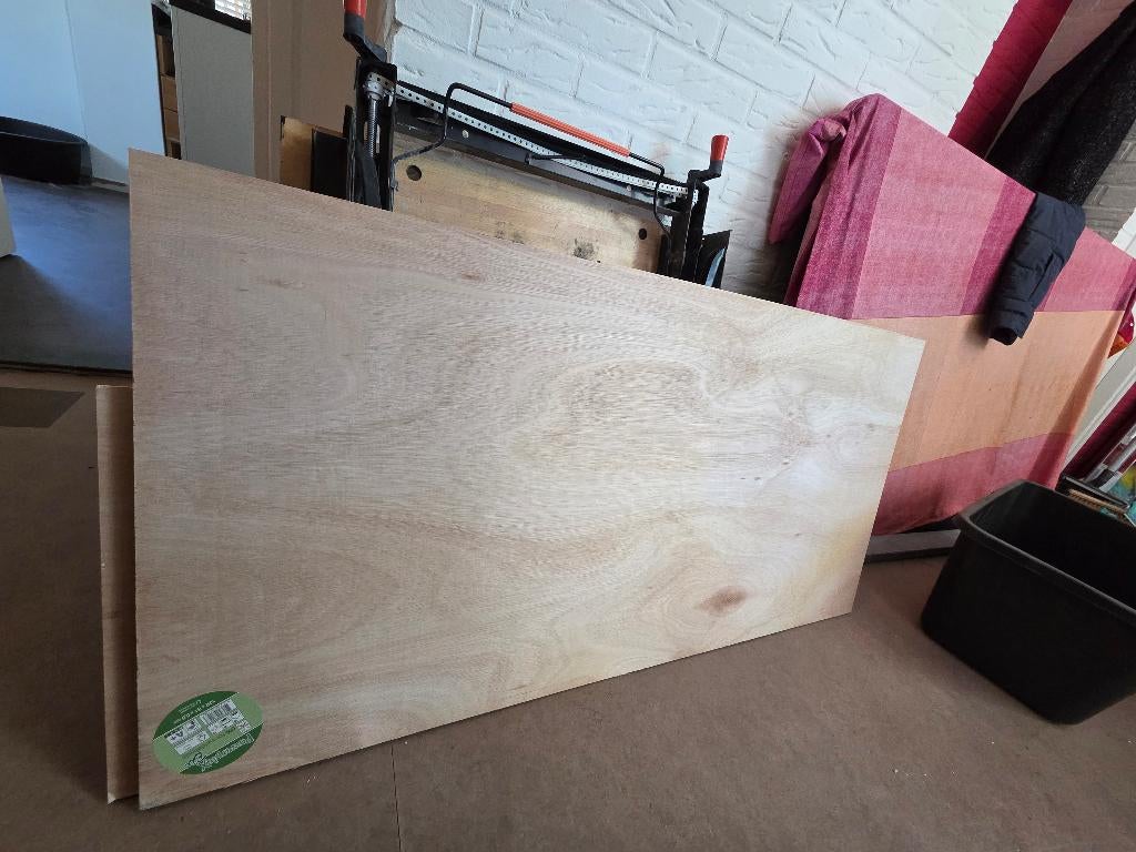 Triplex plaatjes, Ophalen, Zo goed als nieuw, Multiplex, Minder dan 20 mm