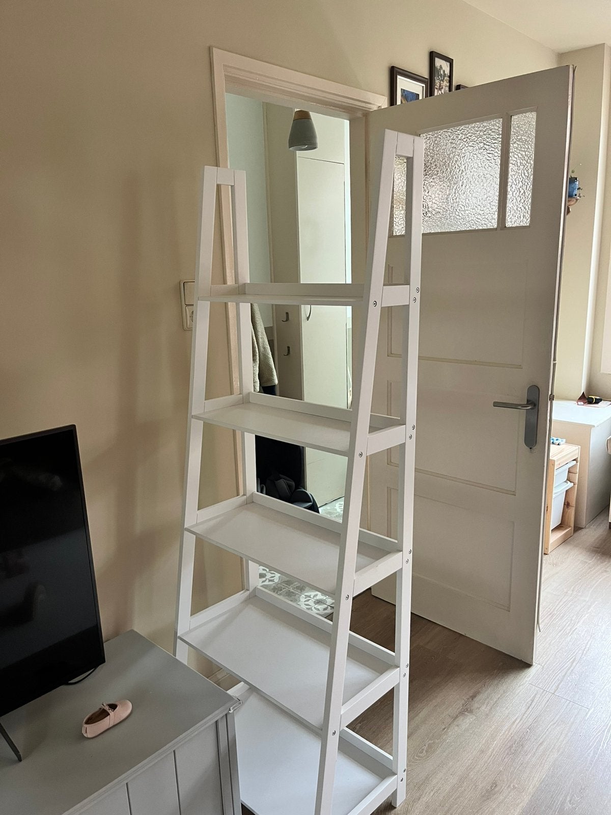 IKEA HEMNES Stellingkast - Wit Grenenhout, Met plank(en), Minder dan 50 cm, Ophalen of Verzenden, Zo goed als nieuw