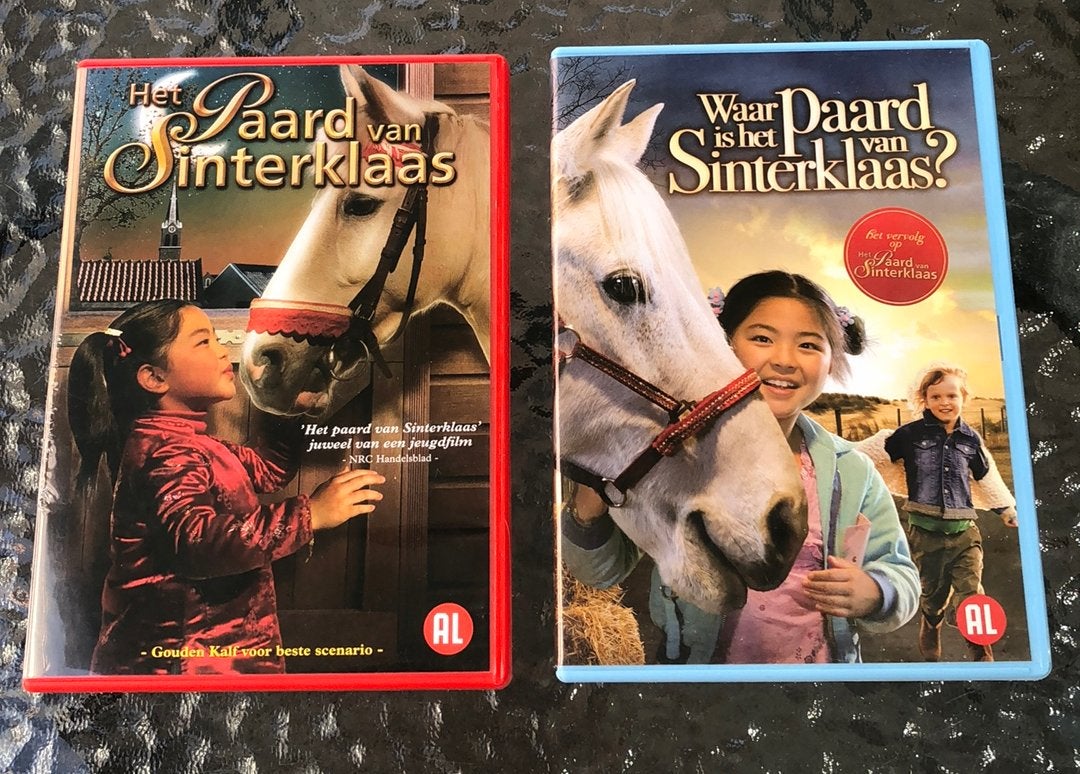 Het paard van Sinterklaas deel 1 en 2 dvd zgan, Ophalen of Verzenden, Zo goed als nieuw
