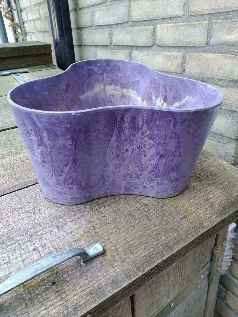 🌺 Artstone bloemenbak/plantenbak 🌺, Kunststof, Minder dan 30 cm, Ophalen of Verzenden, Zo goed als nieuw