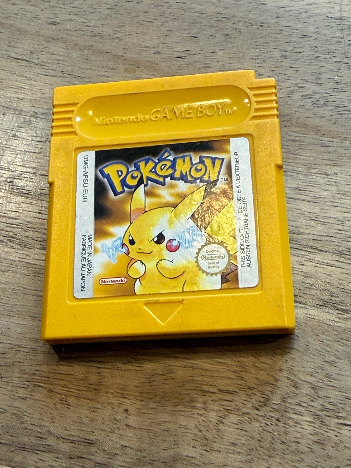 Pokémon Yellow Game Boy - Klassieke Gameboy Game, Gebruikt, 1 speler, Ophalen of Verzenden, Role Playing Game (Rpg)