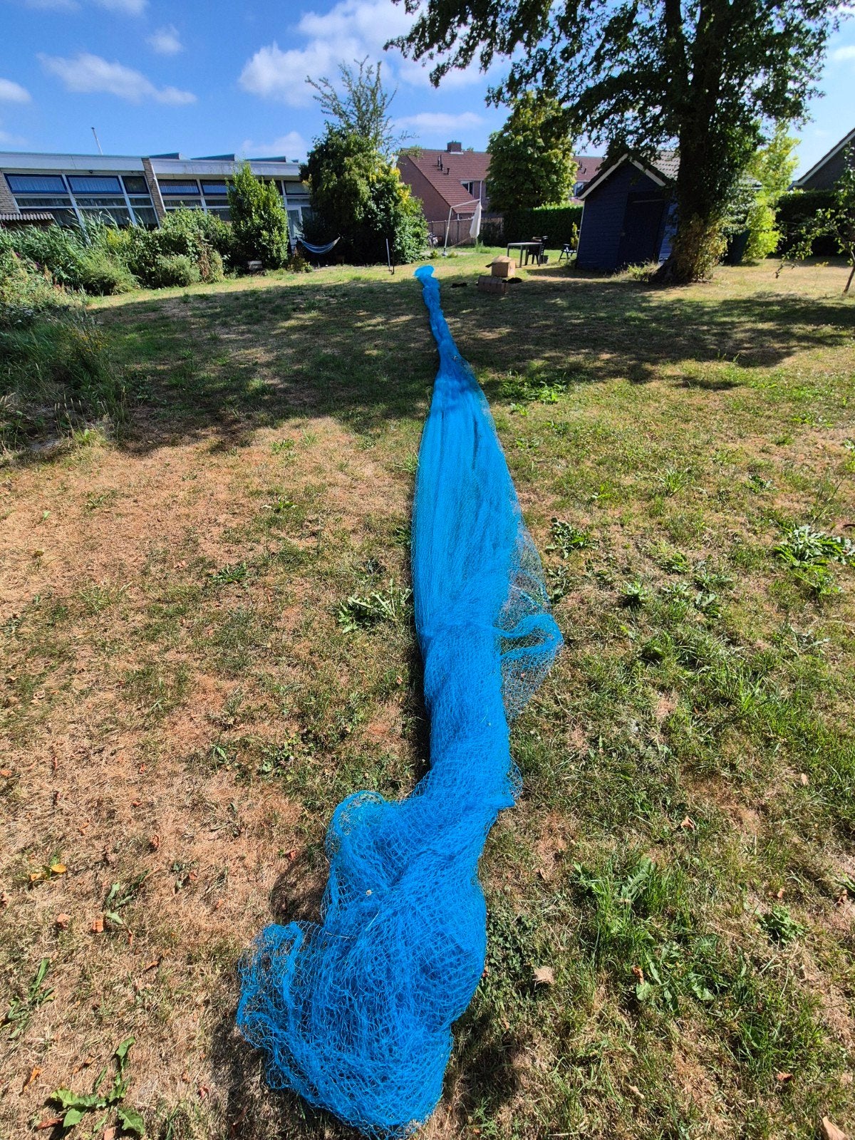 Vogelnet, ca. 15x20 meter, Ophalen